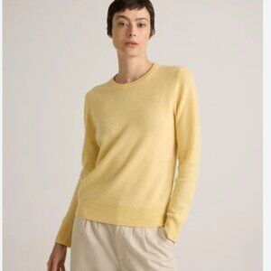 Quince Mongolian Cashmere Crewneck Sweater